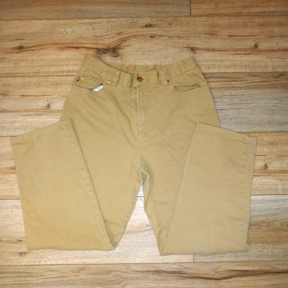 EUC Ralph lauren beige denim jeans 8P